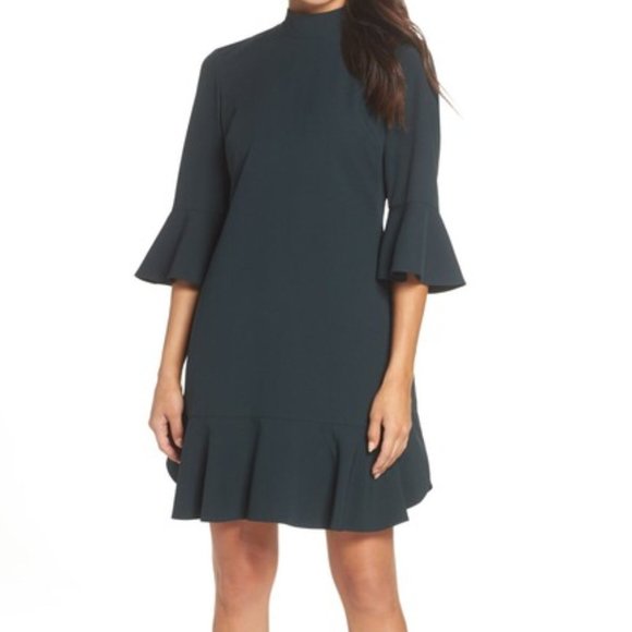 Chelsea28 Green Dress - Picture 1 of 7